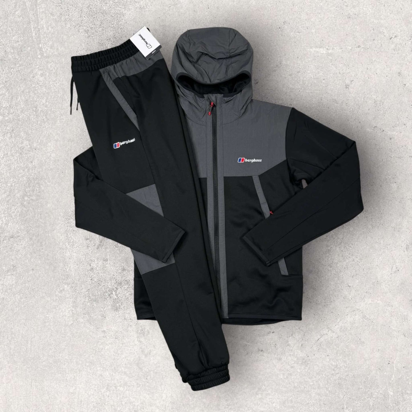 BERGHAUS REACON TRACKSUIT - BLACK/GREY