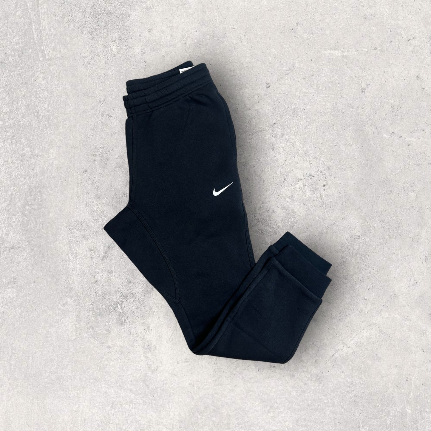 NIKE SWOOSH FLEECE TRACKSUIT - BLACK