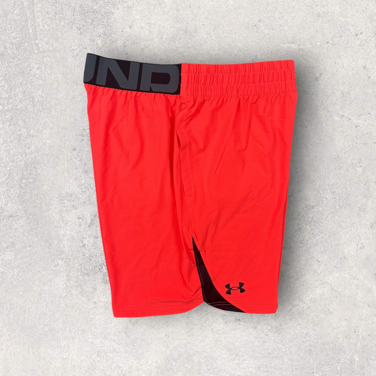UNDER ARMOUR 1/4 ZIP SHORT SET - CRIMSON
