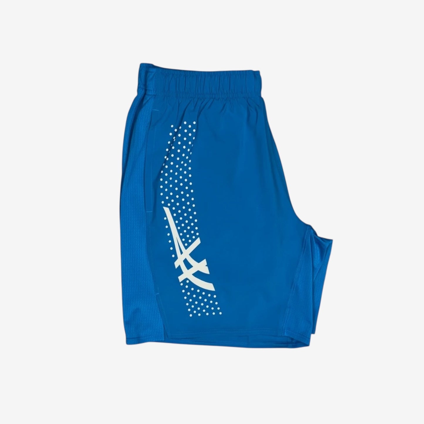 ASICS ICON SHORT SET - BLUE/CREAM