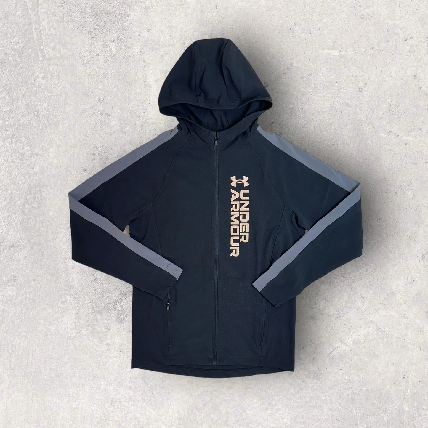 UNDER ARMOUR STORM TRACKSUIT JACKET - BLACK