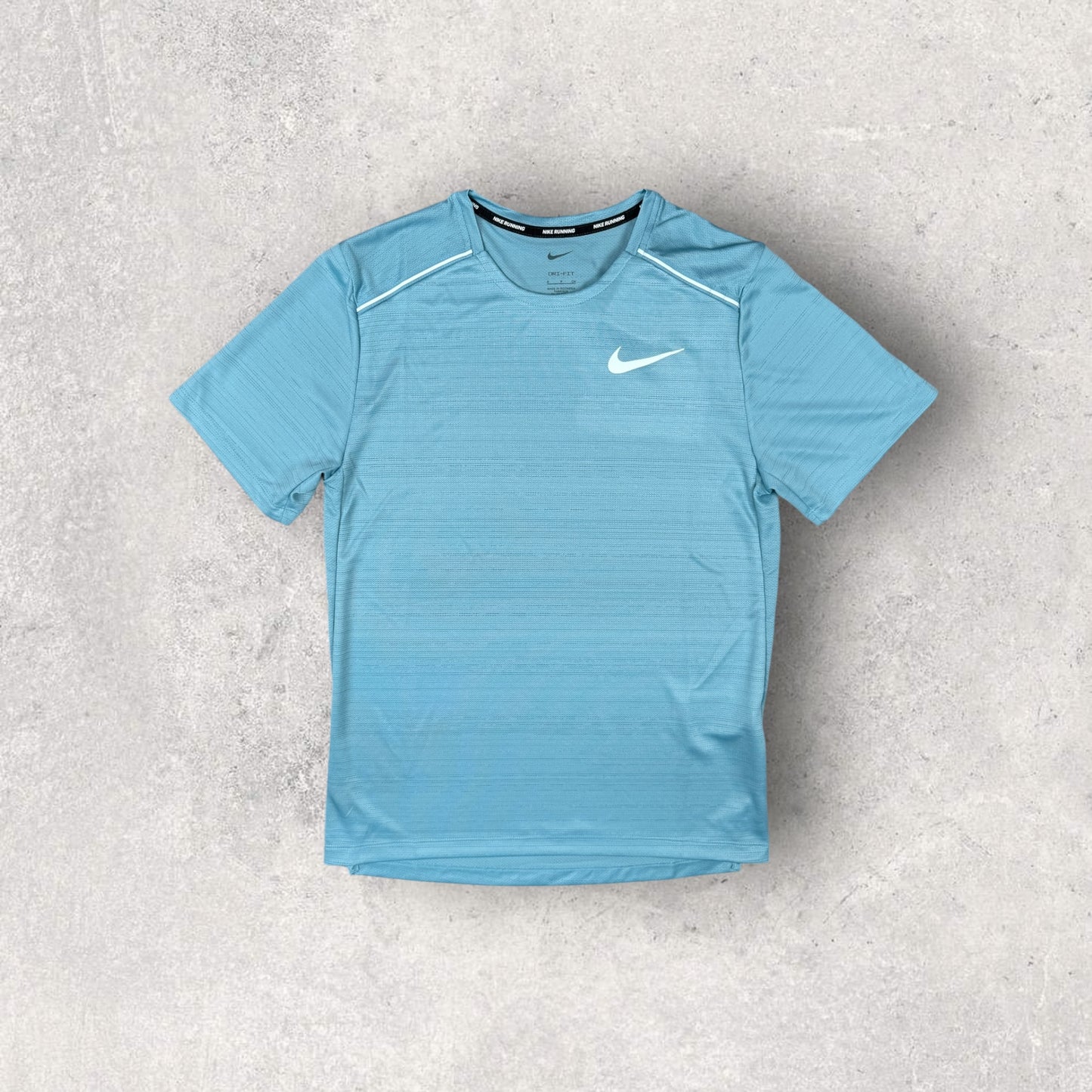 NIKE MILER T-SHIRT - DENIM TURQUOISE