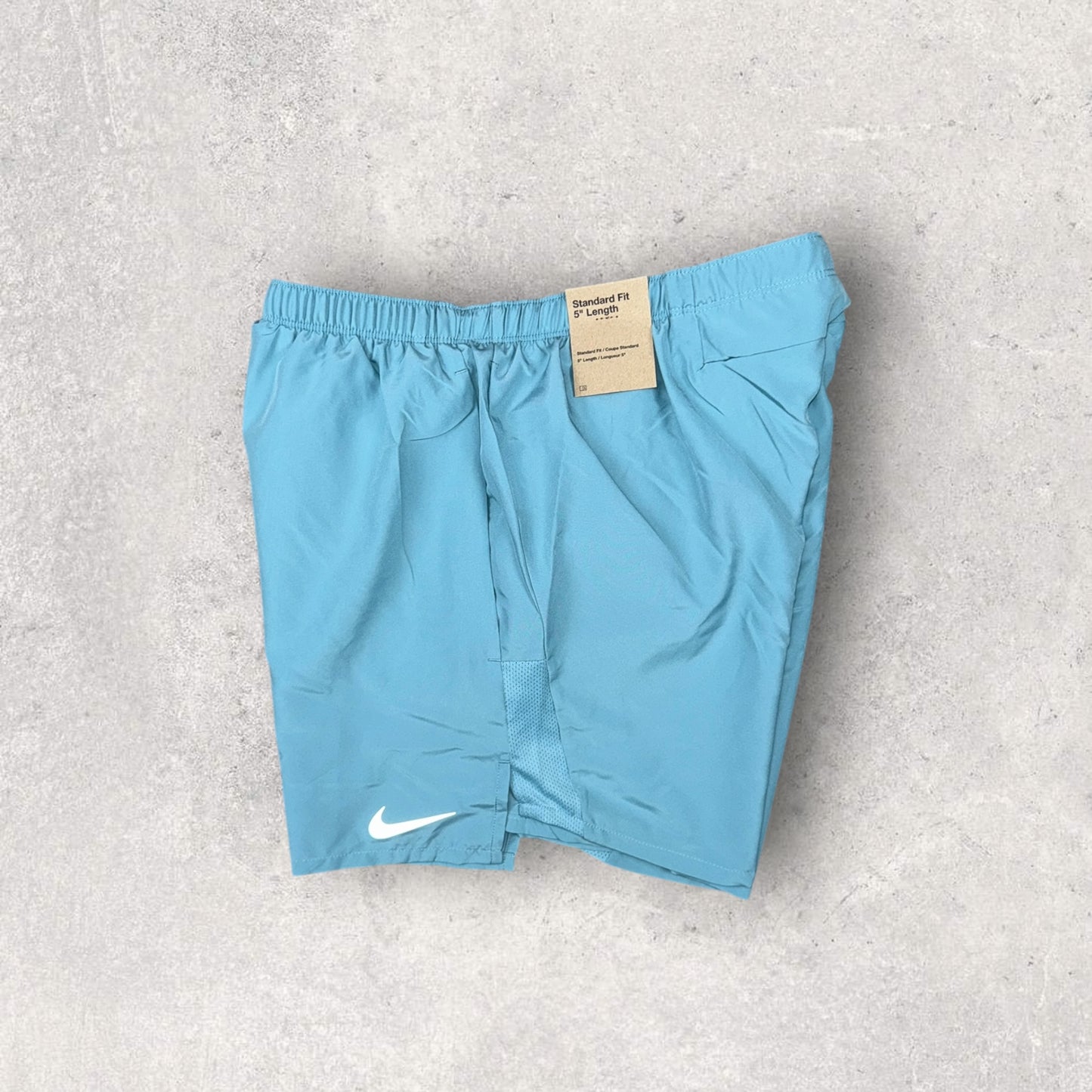 NIKE MILER 1.0 T-SHIRT / CHALLENGER SHORT SET - DENIUM TURQUOISE