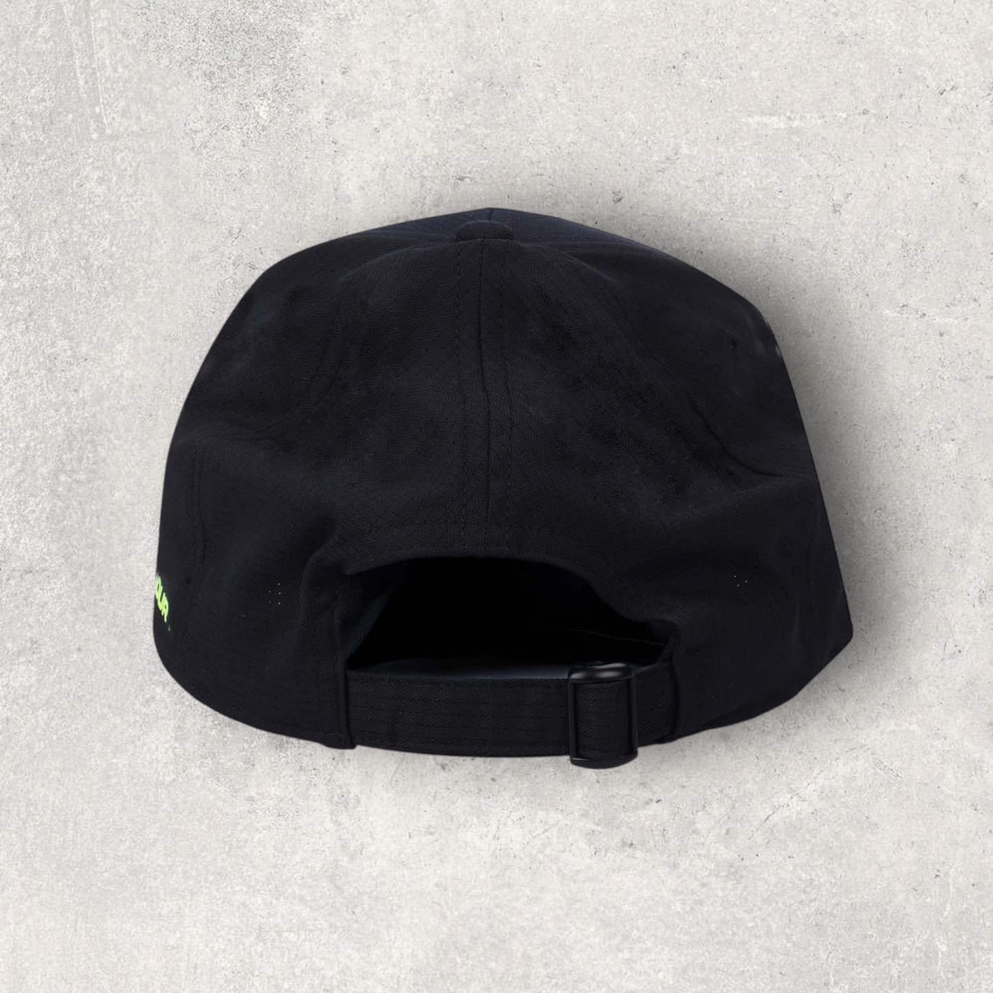 UNDER ARMOUR VENT ADJUSTABLE HAT - BLACK/NEON