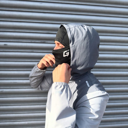 GLYRO REFLECTIVE BALACLAVA - BLACK