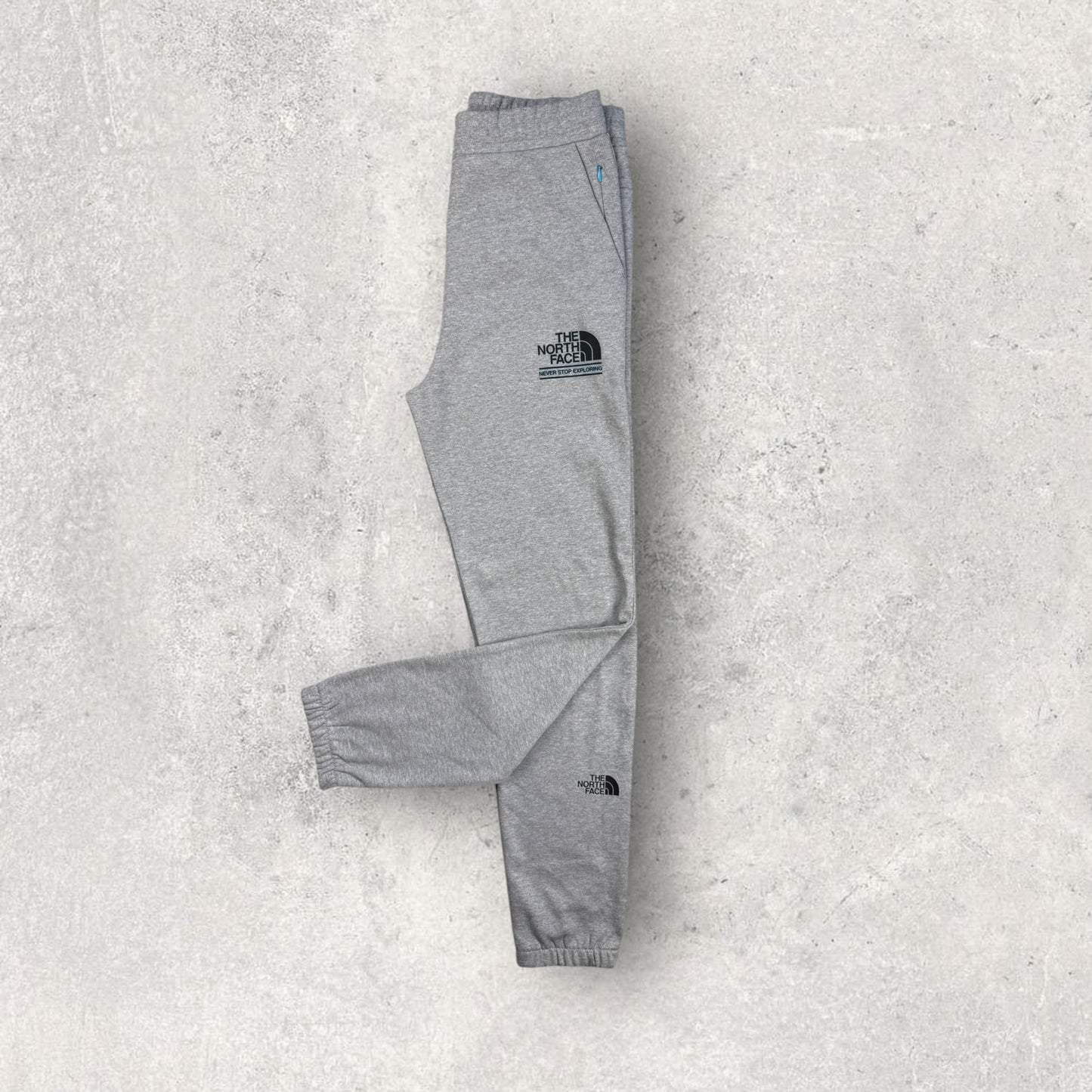 NORTH FACE CHANGLA FLEECE TRACKSUIT - GREY/BLACK/AQUA