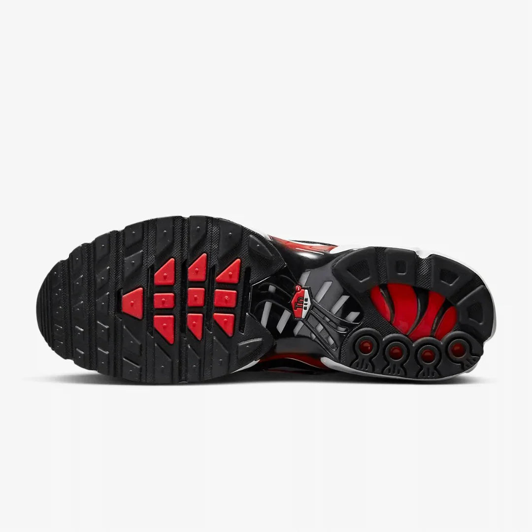 NIKE AIR MAX PLUS TN - BLACK UNIVERSITY RED