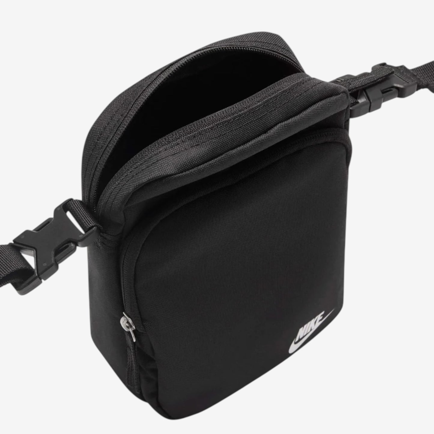 NIKE HERITAGE CROSSBODY BAG - BLACK/WHITE