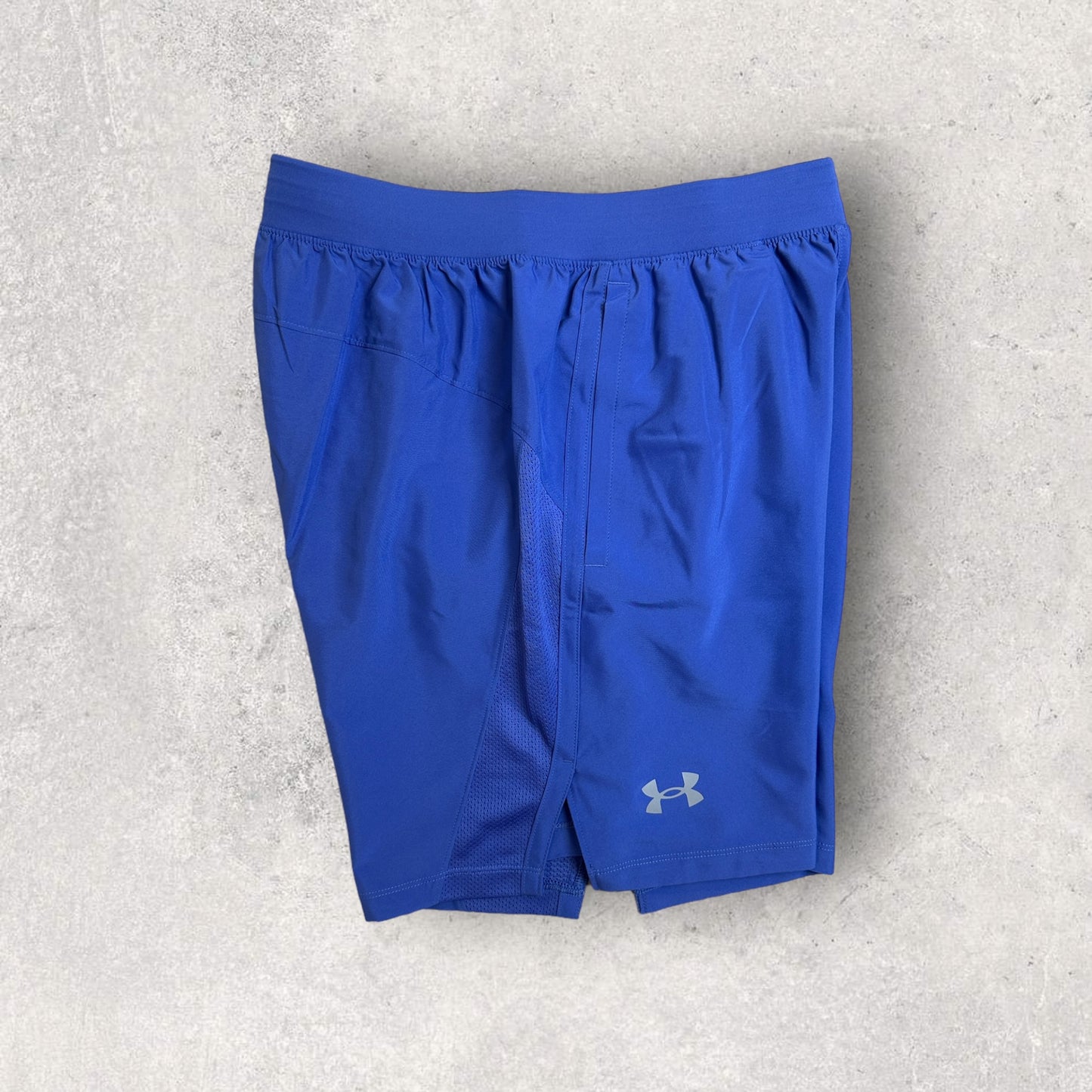 UNDER ARMOUR SPLATTER T-SHIRT/SHORT SET - BLUE