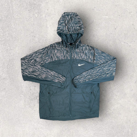 NIKE TEAL REFLECTIVE JACKET - 9/10 CONDITION *RARE*