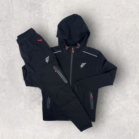 ELUDE TRACK TRACKSUIT - GHOST BLACK