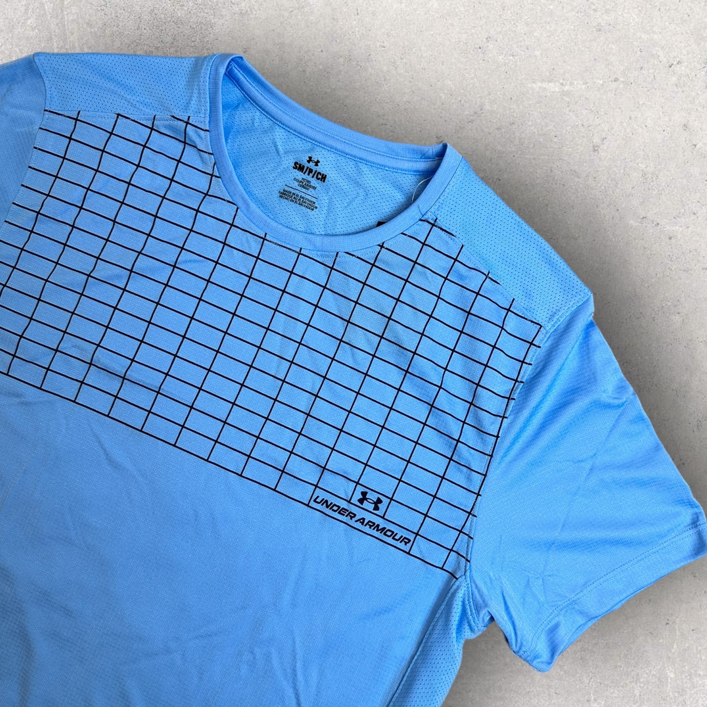 UNDER ARMOUR GRAPHIC T-SHIRT - BABY BLUE