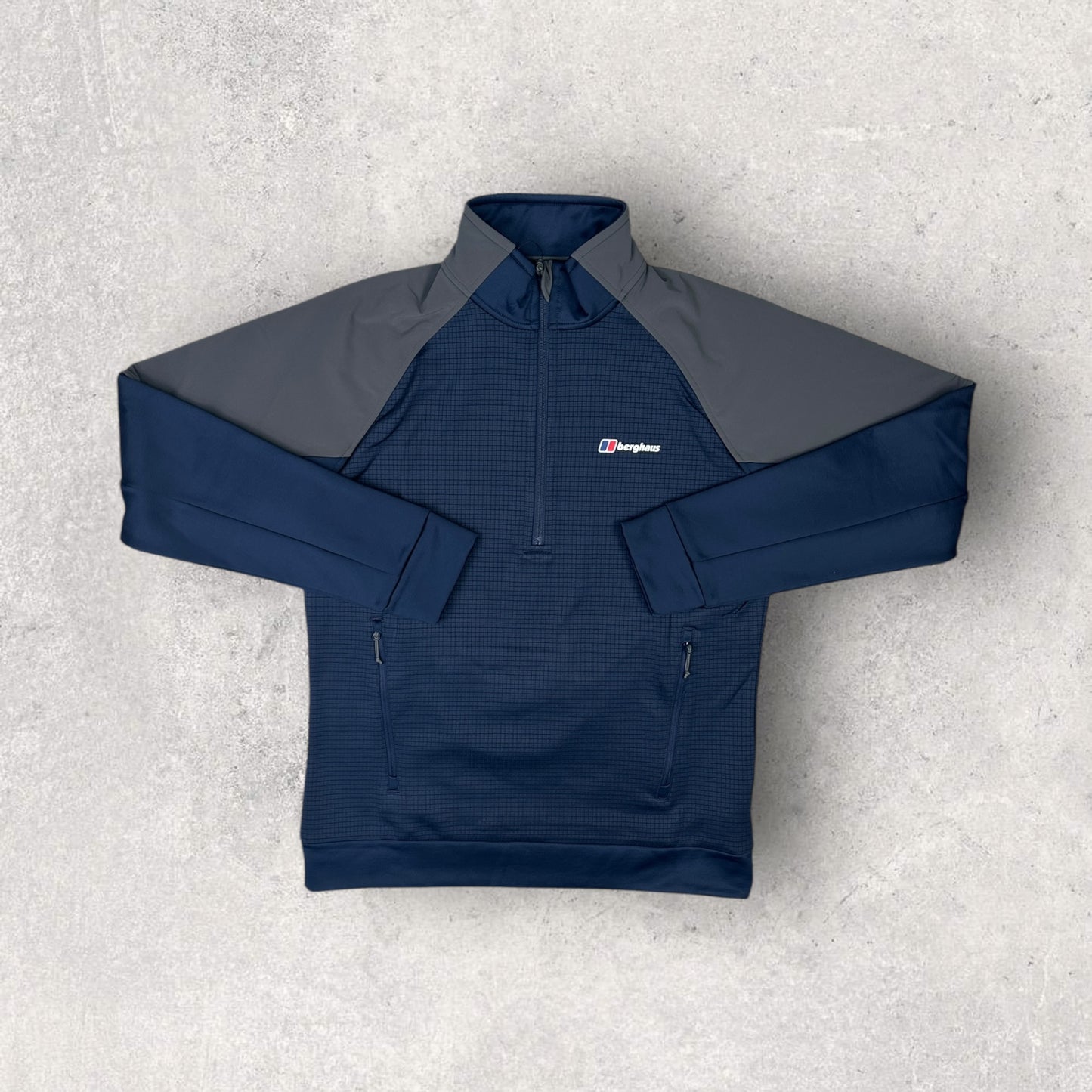 BERGHAUS SIDLEY 1/4 ZIP TRACKSUIT - NAVY