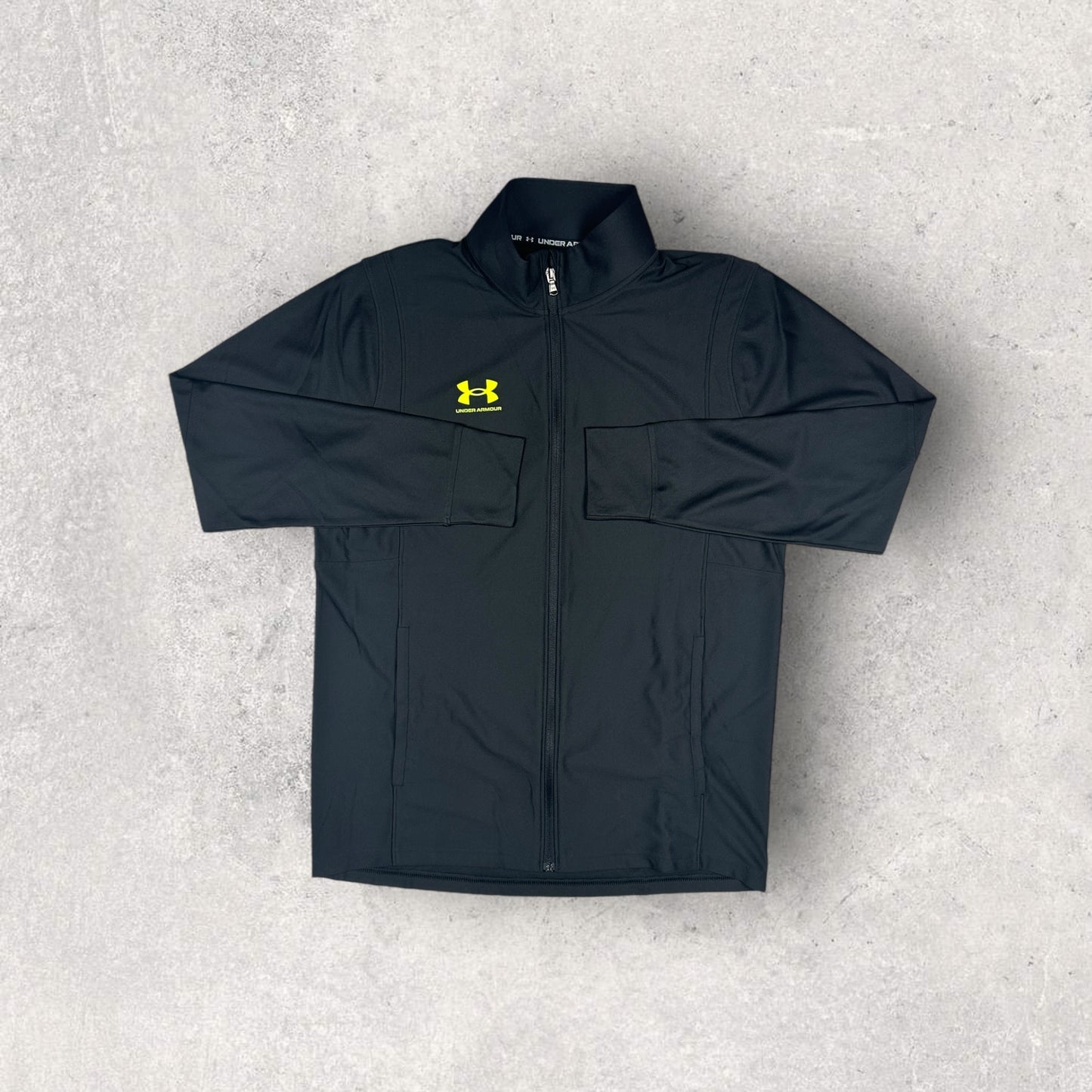 UNDER ARMOUR TRACKSUIT - BLACK/VOLT