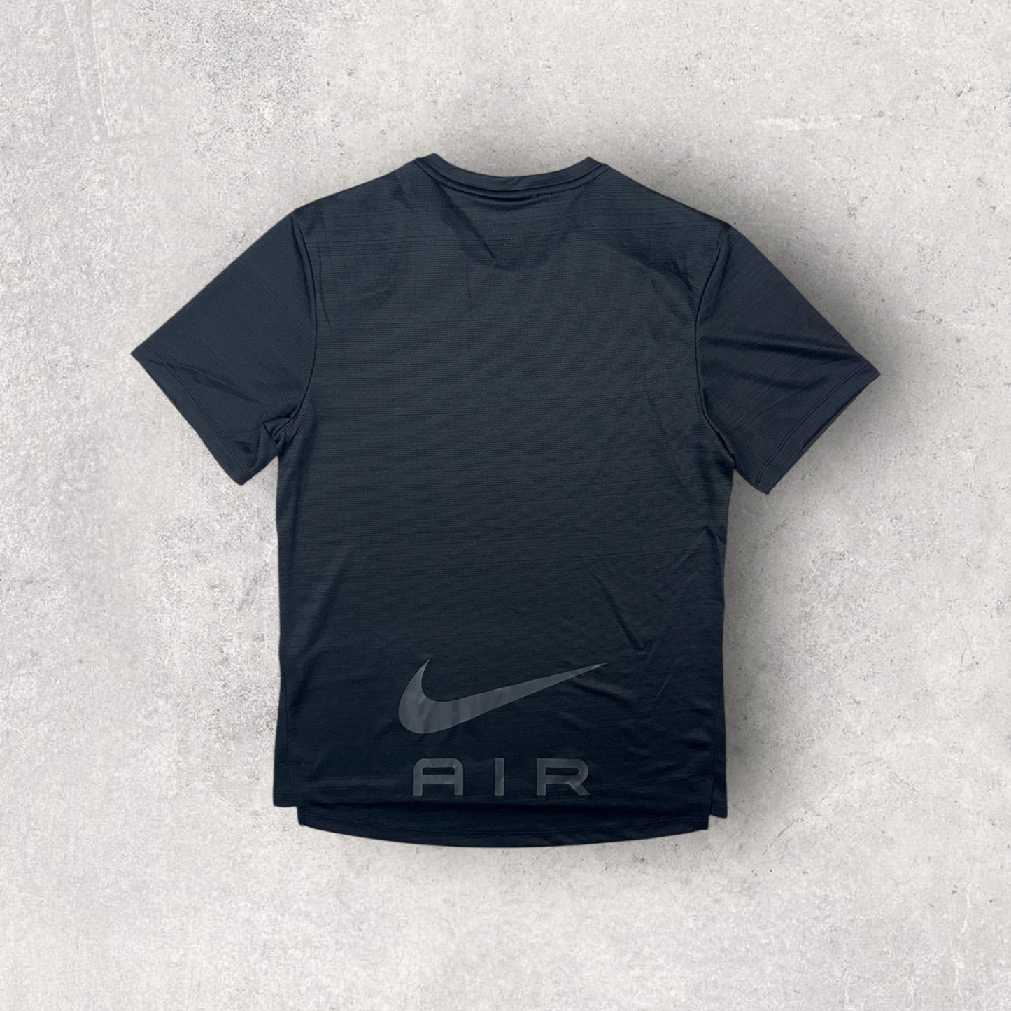 NIKE MILER AIR 1.0 T-SHIRT/PANT SET - BLACK