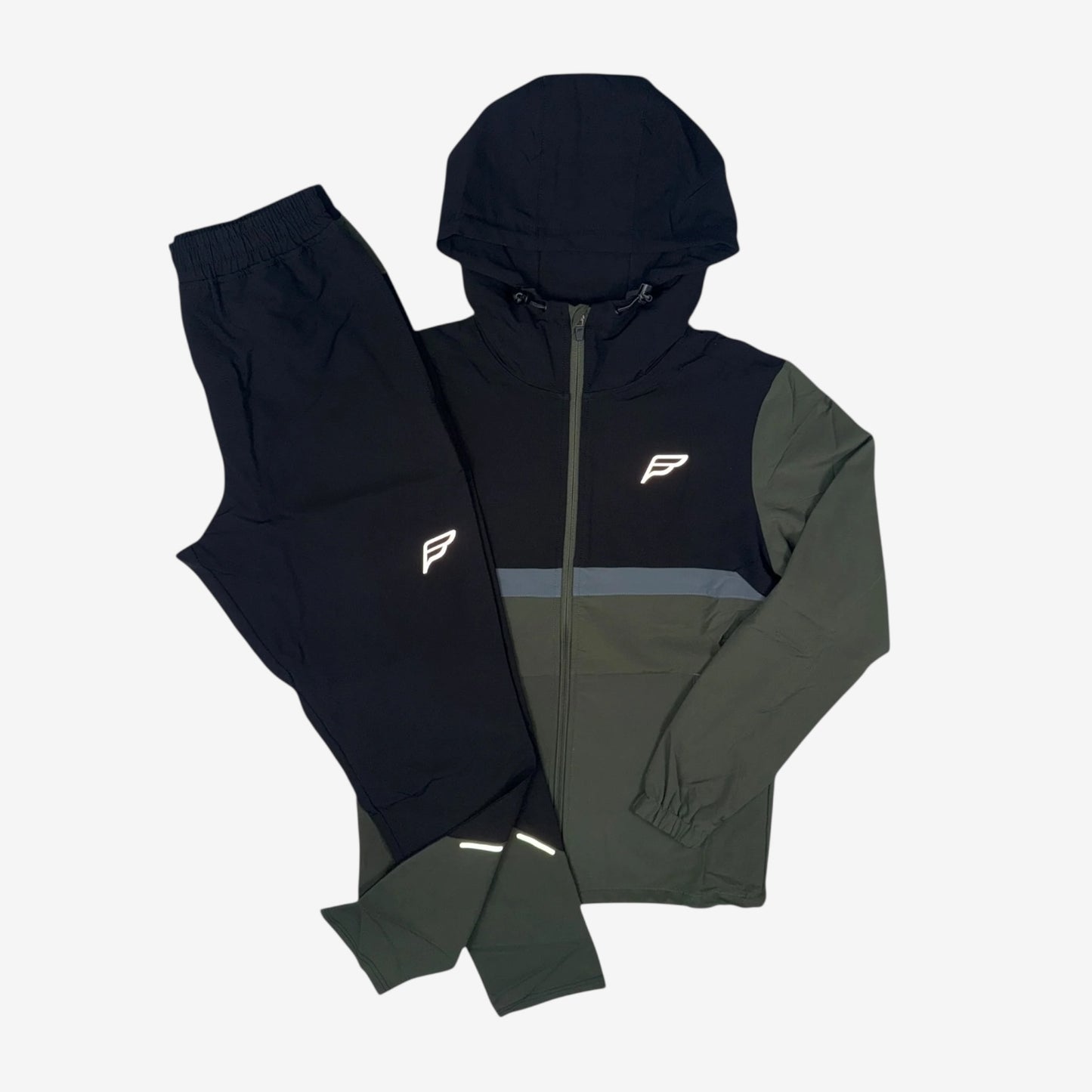 FREQUENCY APEX TRACKSUIT -BLACK/KHAKI