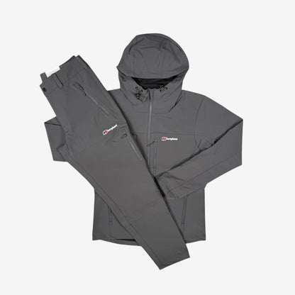 BERGHAUS WINTER THERAN SOFTSHELL TRACKSUIT - GREY