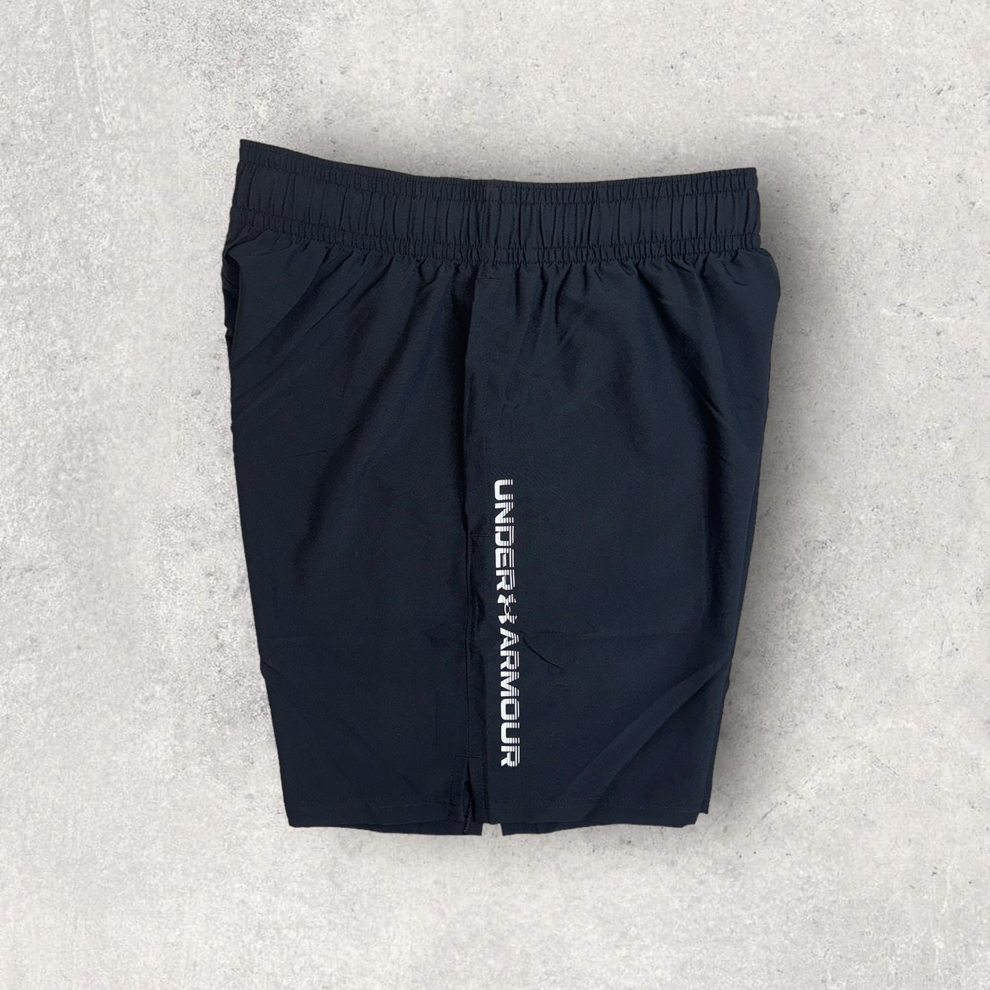 UNDER ARMOUR T-SHIRT/SHORT SET - BLUE/BLACK