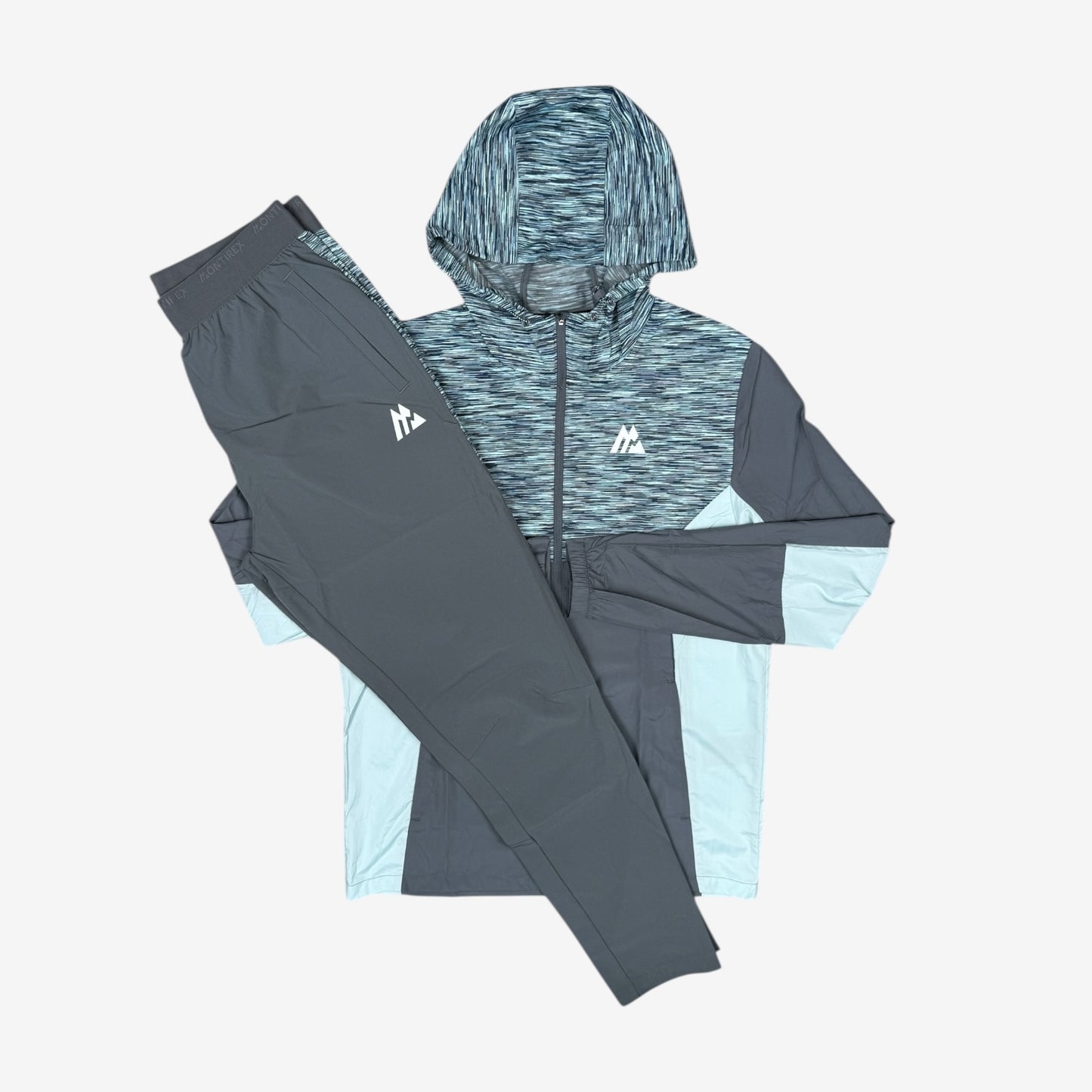 MONTIREX TRAIL TRACKSUIT - SLATE GREY/DAWN/SPACE BLUE