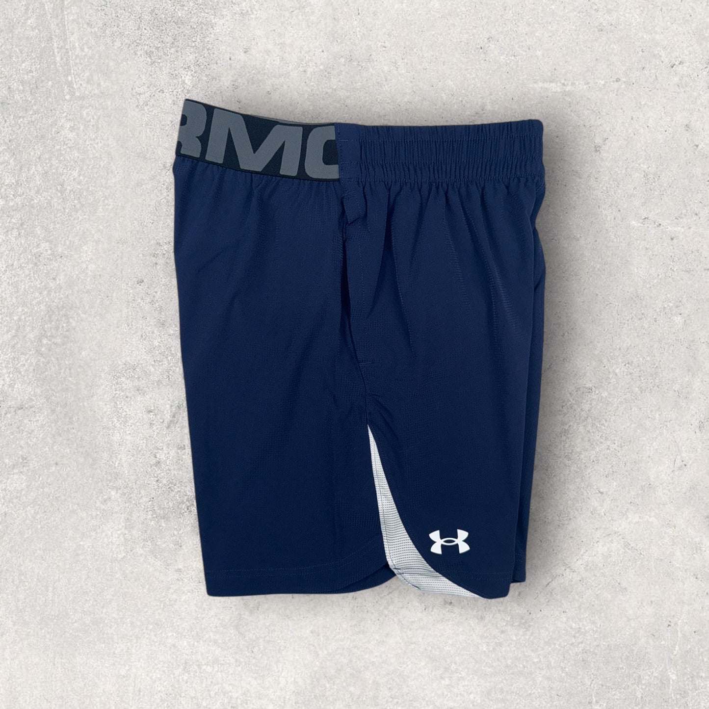 UNDER ARMOUR VELOCITY 1/4 SHORT SET - NAVY