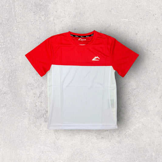 ACTIVELINE PANEL T-SHIRT - RED