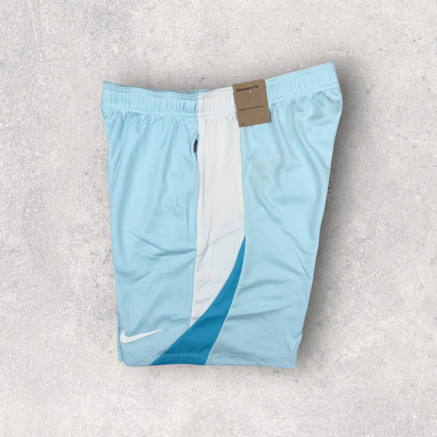 NIKE STRIKE T-SHIRT/SHORT SET - GLACIER BLUE