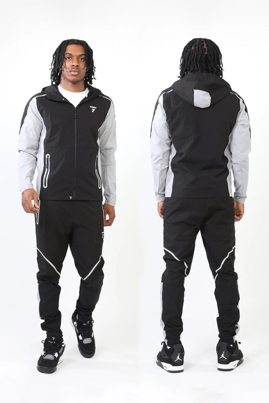 GRIID REFLECT TRACKSUIT - BLACK/GREY