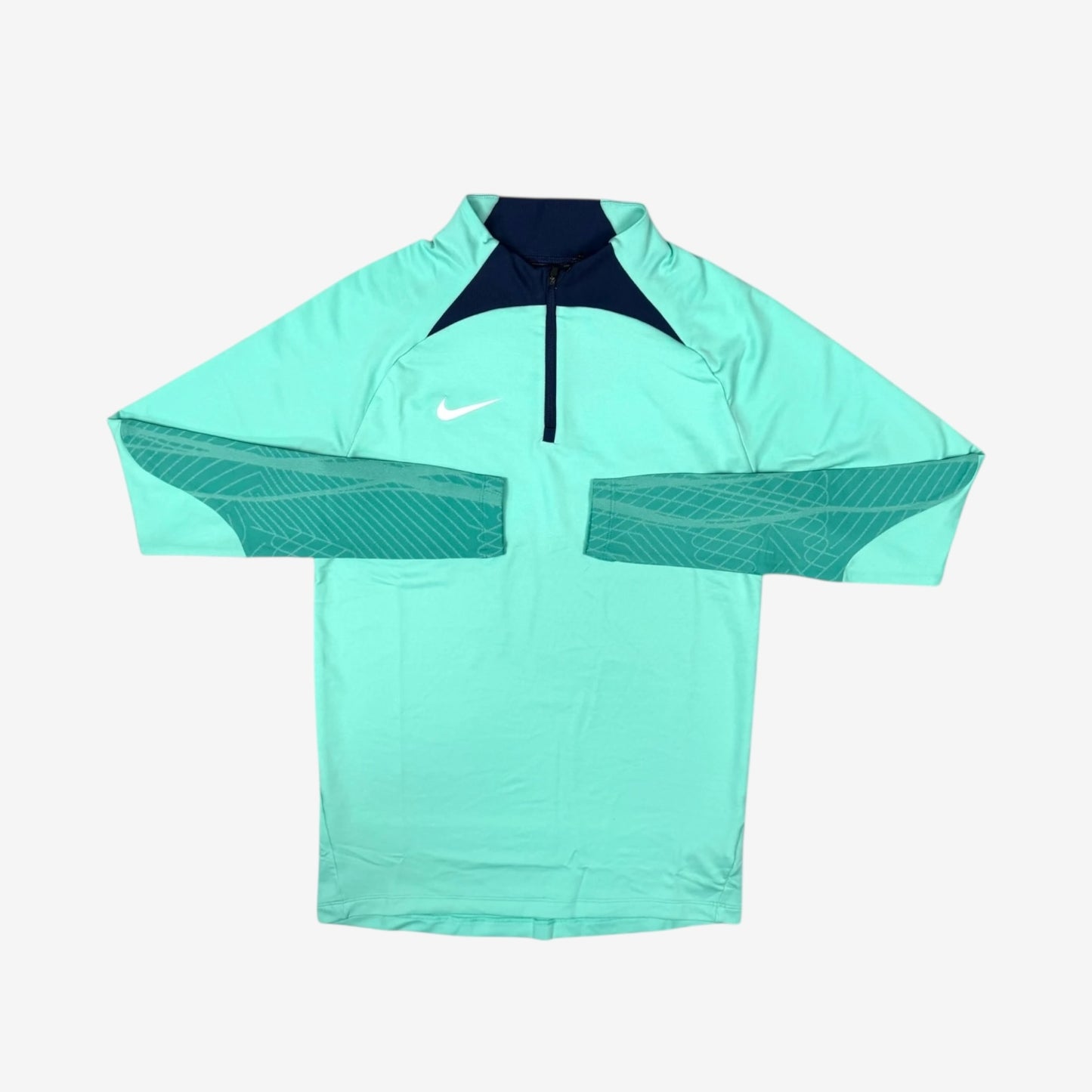 NIKE DRI-FIT STRIKE 1/4 TROUSER SET - HYPER TURQUOISE/NAVY