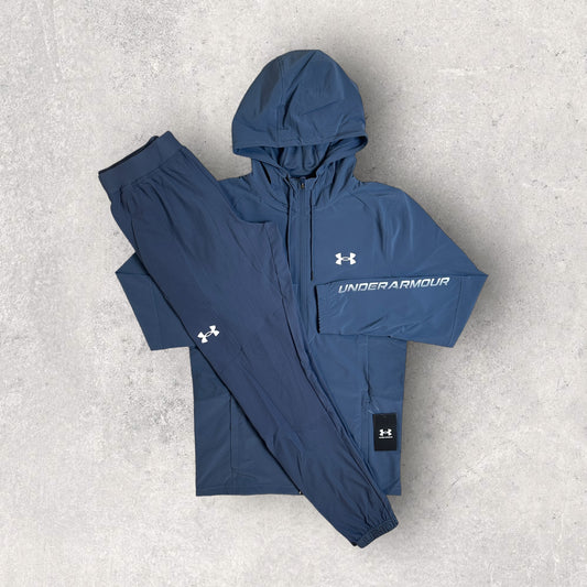 UNDER ARMOUR WOVEN TRACKSUIT - BLUE