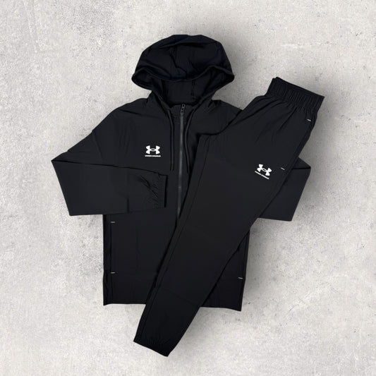 UNDER ARMOUR CHALLENGER TRACKSUIT - BLACK