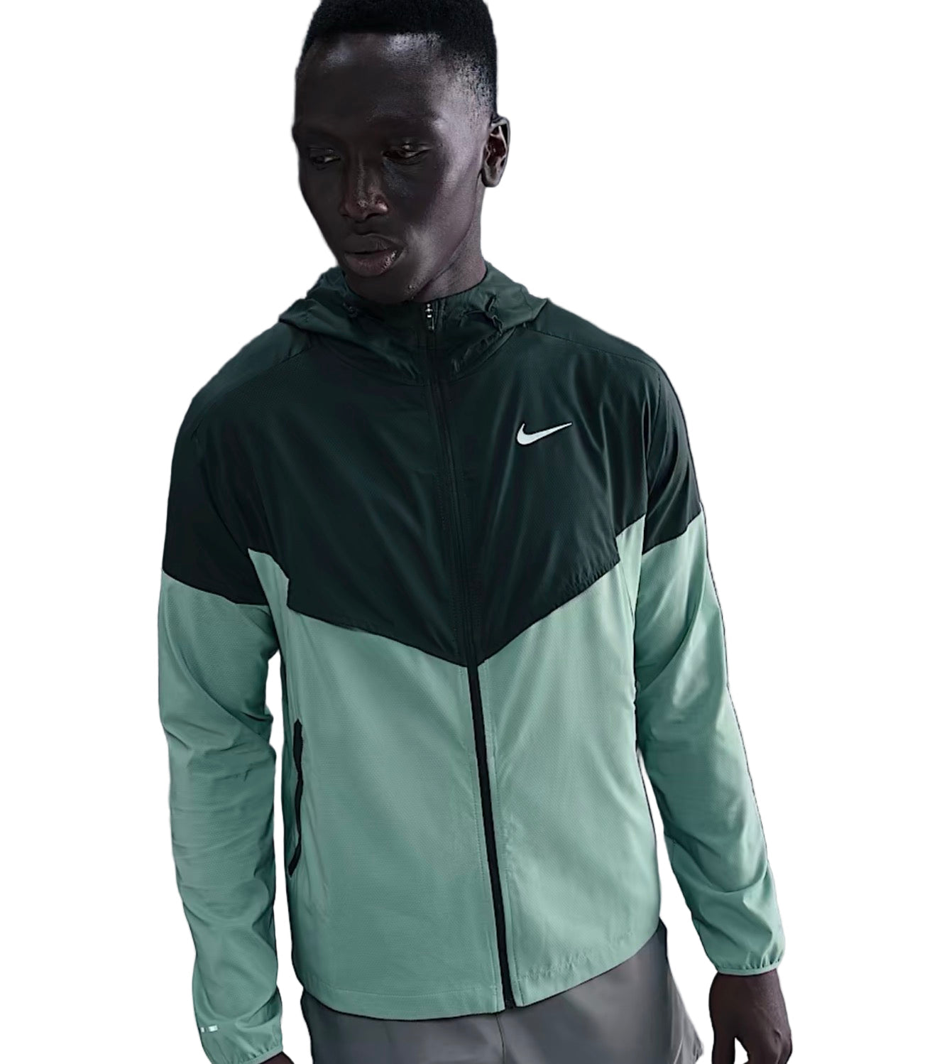 NIKE UV WINDRUNNER JACKET -  FOREST GREEN