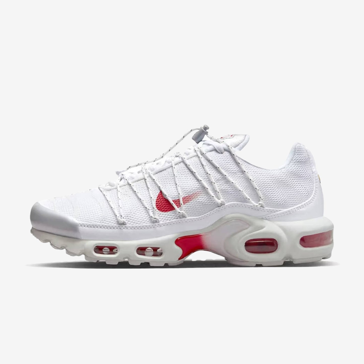 NIKE AIR MAX PLUS TN UTILITY - WHITE UNIVERSITY RED