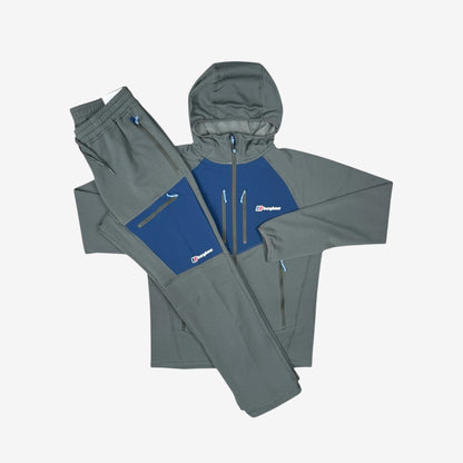 BERGHAUS COTTON PAVEY TRACKSUIT - GREY/BLUE