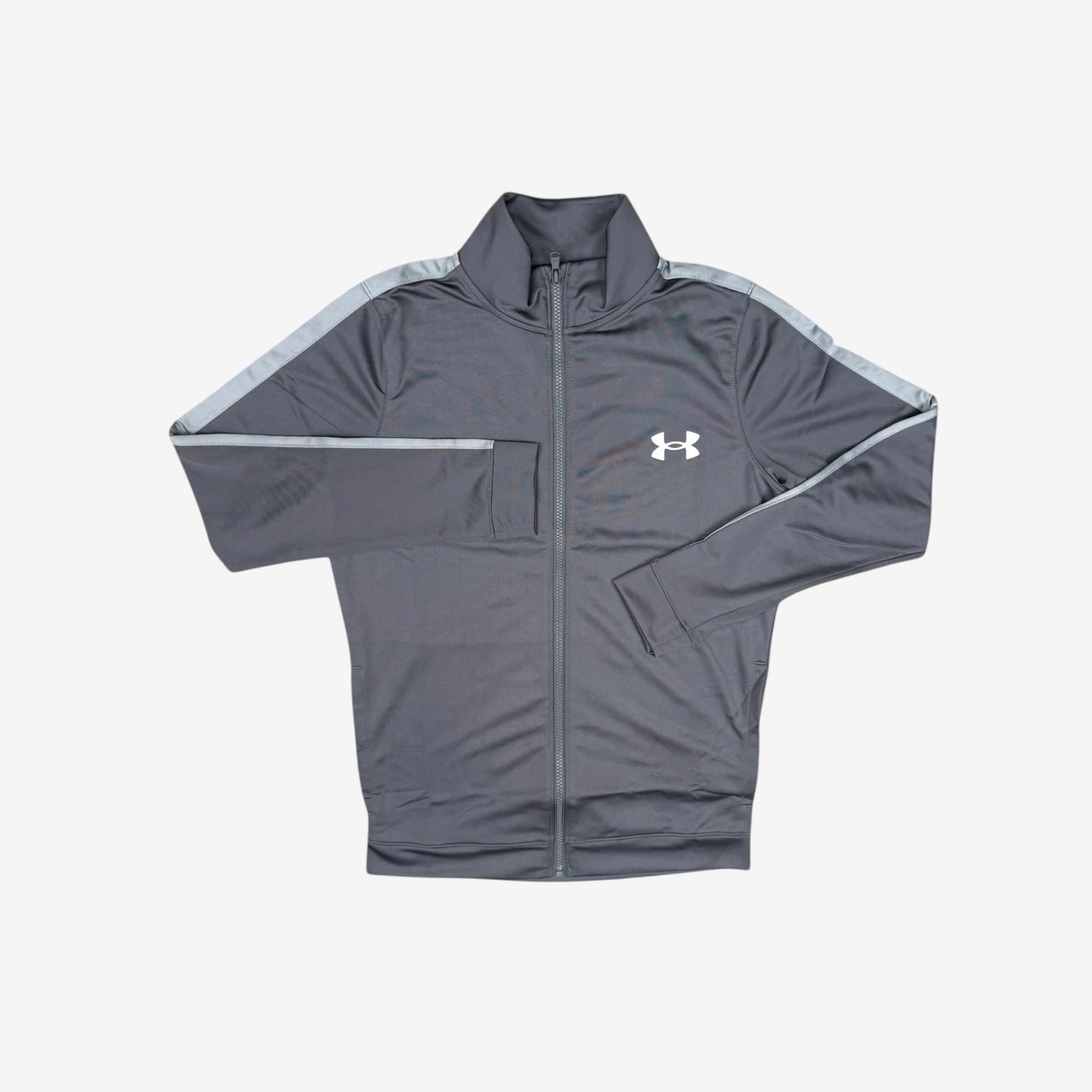 UNDER ARMOUR RIVAL TRACKSUIT - GREY/LIGHT GREY