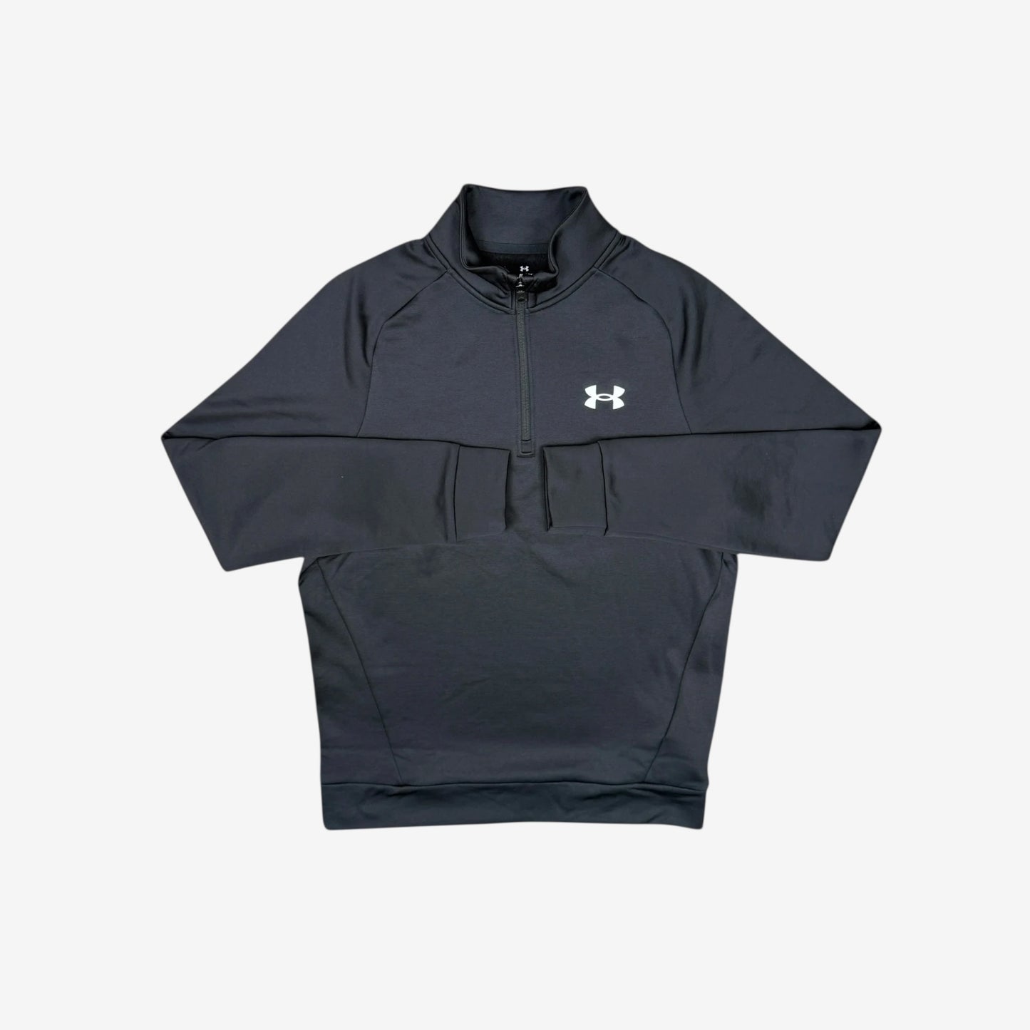 UNDER ARMOUR FLEECE STORM 1/4 ZIP TRACKSUIT - BLACK