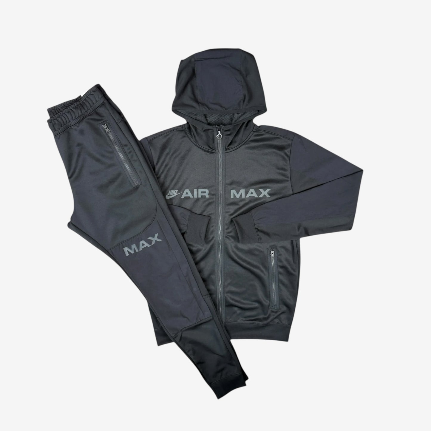 NIKE AIR MAX POLY TRACKSUIT - BLACK