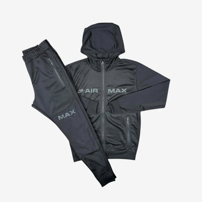 NIKE AIR MAX POLY TRACKSUIT - BLACK