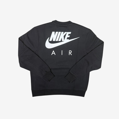 NIKE AIR FLEECE SWEATSHIRT TRACKSUIT - BLACK