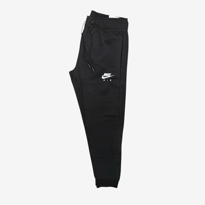 NIKE AIR FLEECE SWEATSHIRT TRACKSUIT - BLACK