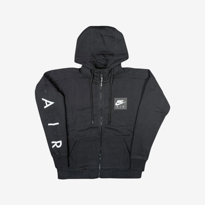 NIKE AIR ZIP FLEECE TRACKSUIT - BLACK
