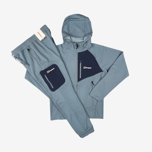 BERGHAUS COTTON PAVEY TRACKSUIT - BLUE/NAVY