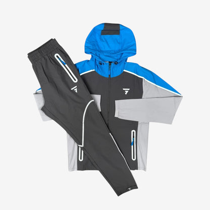 GRIID REFLECT TRACKSUIT - GREY/BLUE