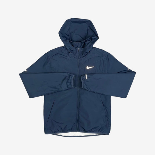 NIKE AEROLAYER REPEL HOODED JACKET - NAVY