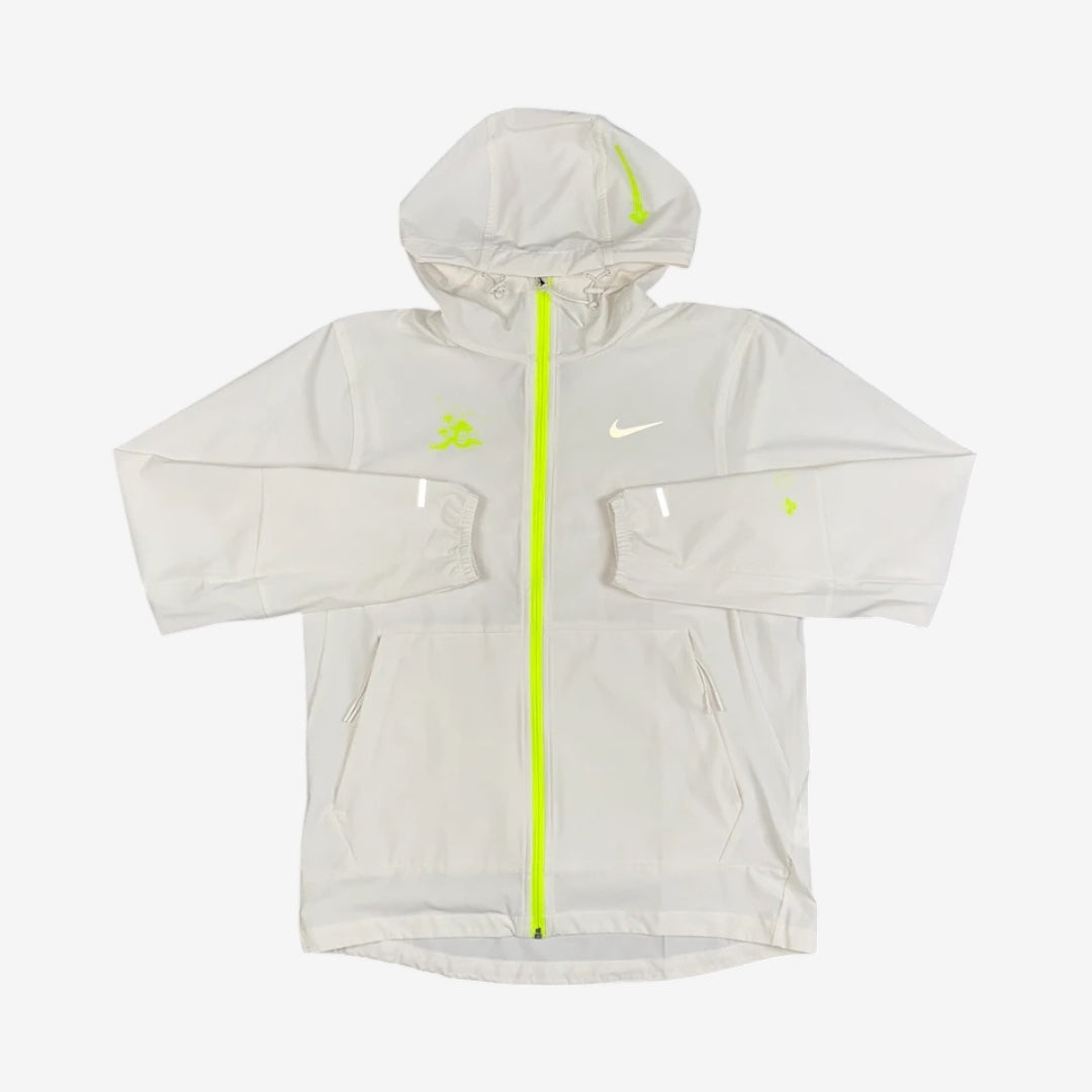 NIKE REPEL JUST DO IT WINDRUNNER JACKET - WHITE