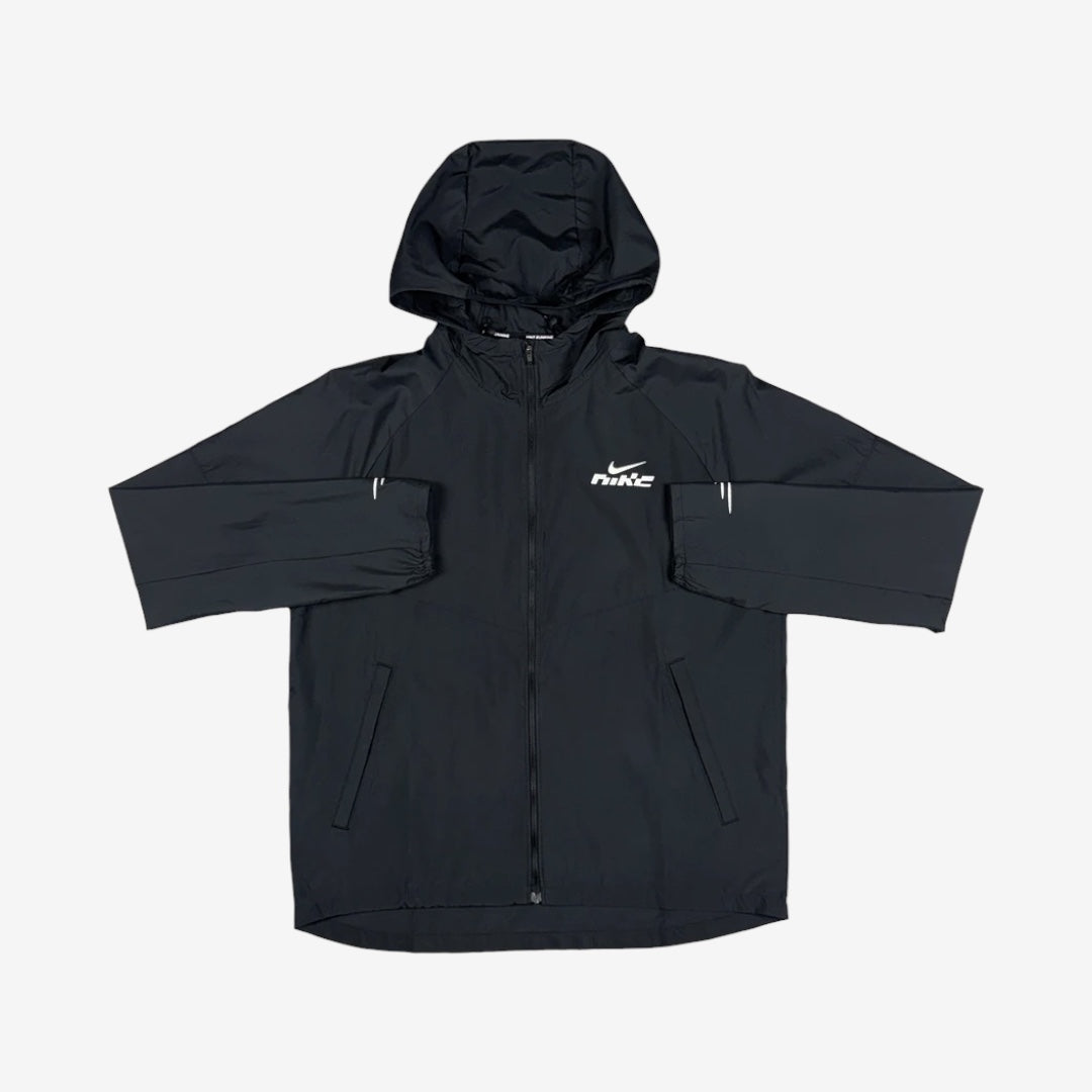 NIKE DRI-FIT SWOOSH WINDRUNNER JACKET - BLACK