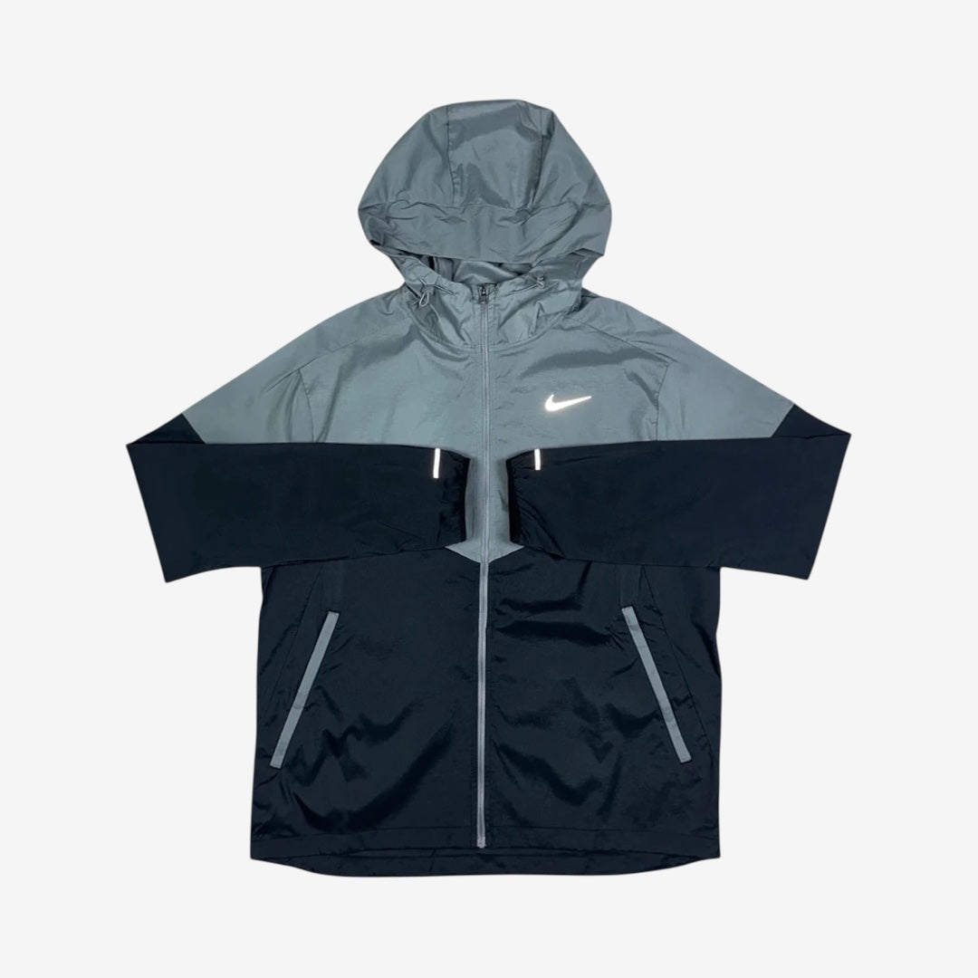 NIKE UV WINDRUNNER JACKET - BLACK/GREY