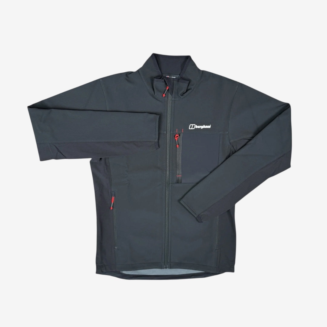 BERGHAUS SOFTSHELL JACKET - BLACK
