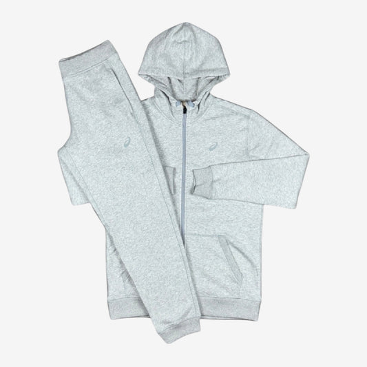 ASICS CLUB FLEECE TRACKSUIT - GREY