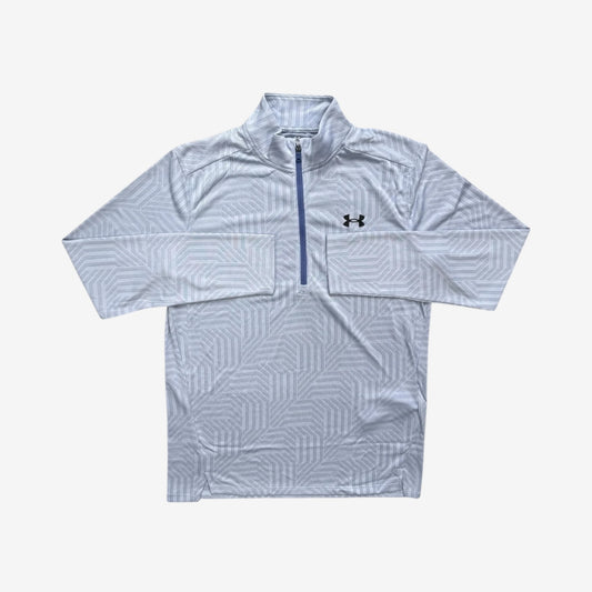 UNDER ARMOUR GEO 1/4 ZIP - STARLIGHT