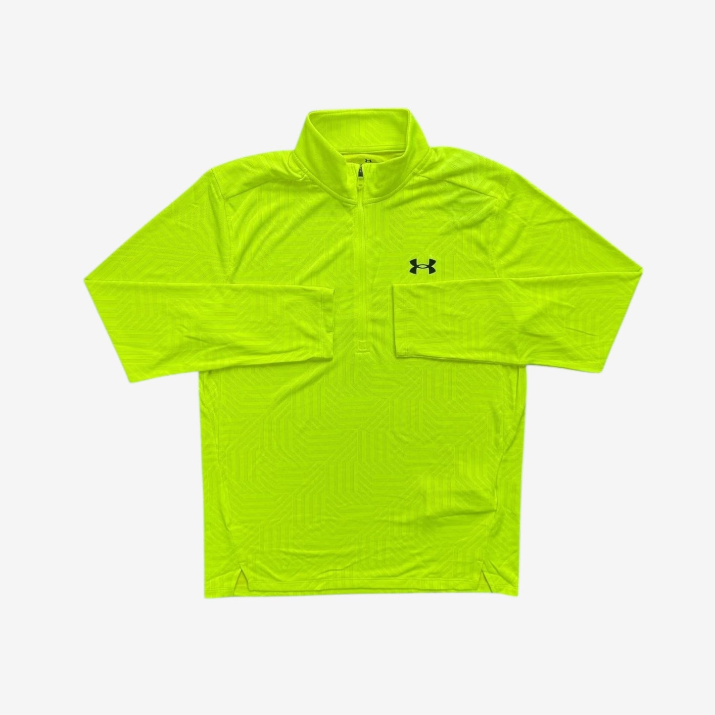 UNDER ARMOUR GEO 1/4 ZIP - MORPH GREEN